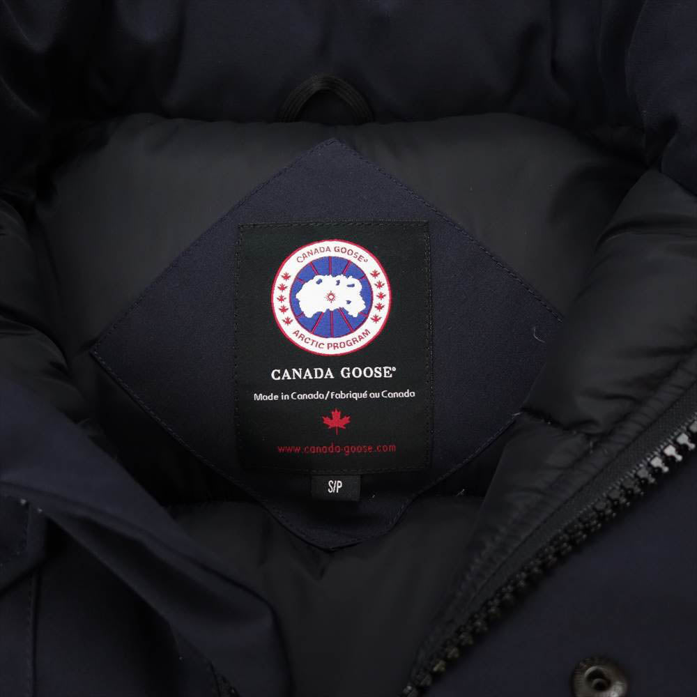 CANADA GOOSE カナダグース 3339JMD 国内正規品 グリフィン HUDSON ハドソン ダウン ベスト ネイビー系 S【中古】