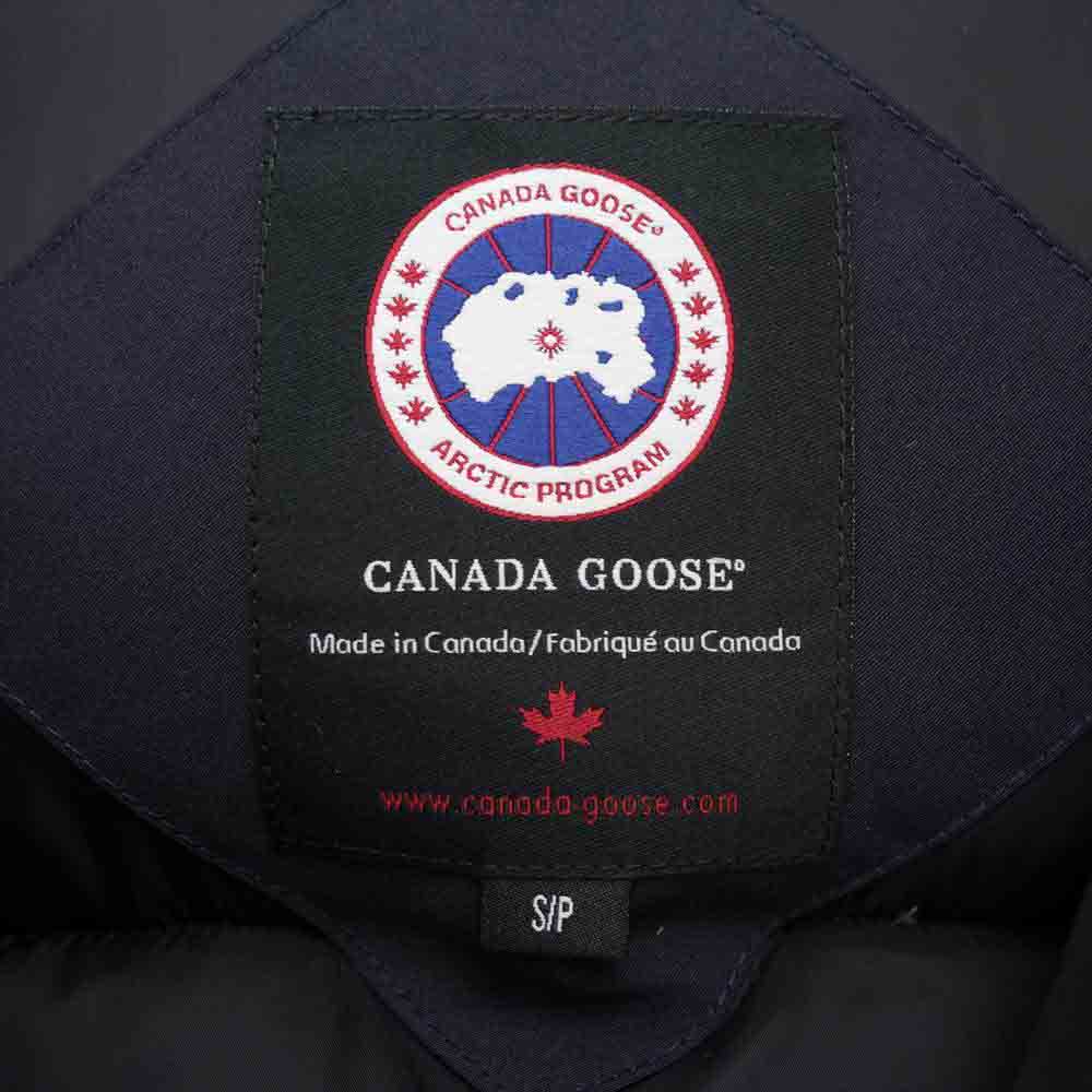 CANADA GOOSE カナダグース 3339JMD 国内正規品 グリフィン HUDSON ハドソン ダウン ベスト ネイビー系 S【中古】