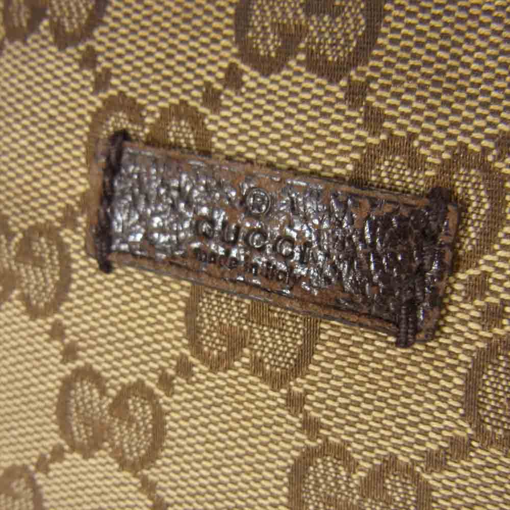 GUCCI グッチ 114278 GG ショルダー ブラウン系【中古】