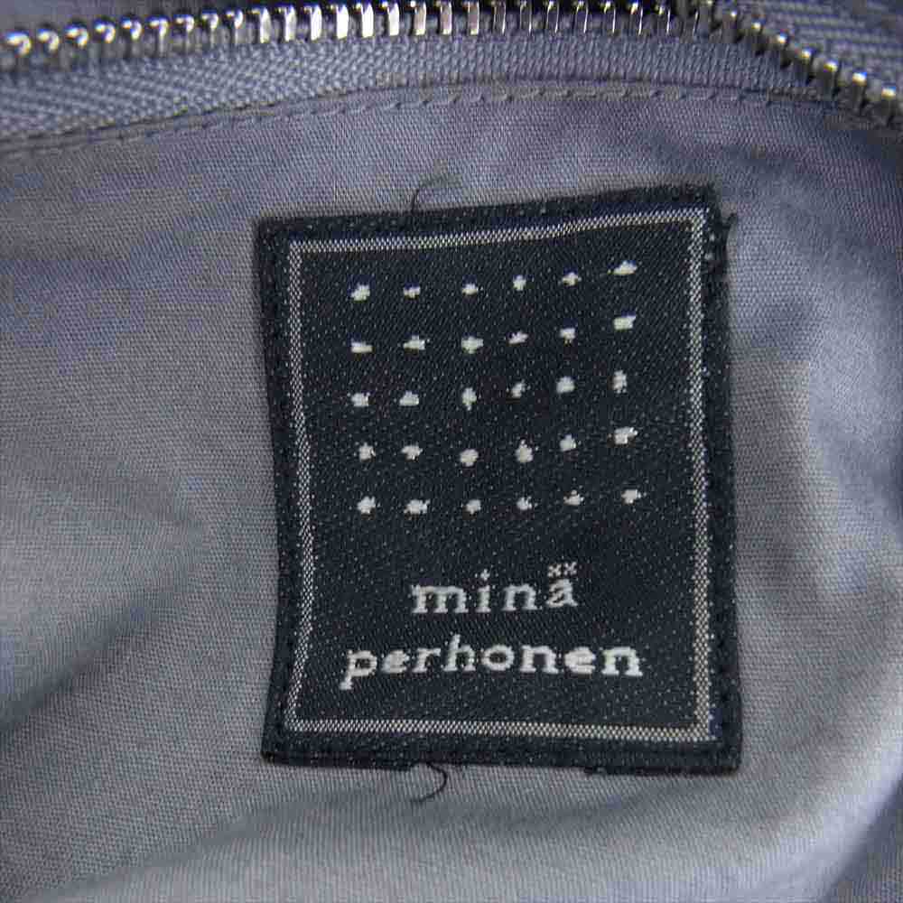 mina perhonen ミナペルホネン sa9162 tambourine タンバリン ショルダー ブラック系【中古】