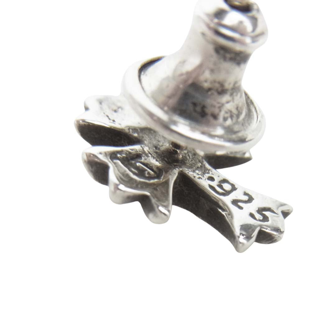 CHROME HEARTS クロムハーツ（原本有） No2 CH CROSS CHクロス スタッド シルバー系【中古】