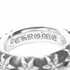 CHROME HEARTS クロムハーツ（原本無） STAR BAND RING スター バンド リング シルバー系 19号【中古】