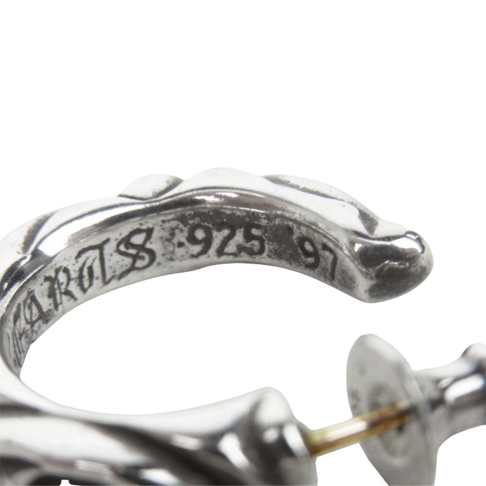 CHROME HEARTS クロムハーツ（原本有） HOOP SCROOL 1 スクロール フープ シルバー系【中古】