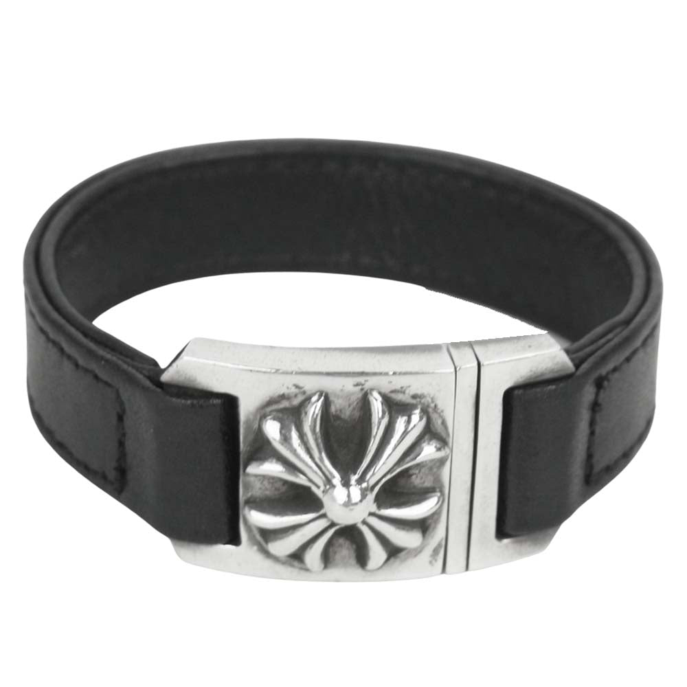 CHROME HEARTS クロムハーツ（原本有） HARNESS CLASP ハーネス クラスプ レザー ブラック系【中古】