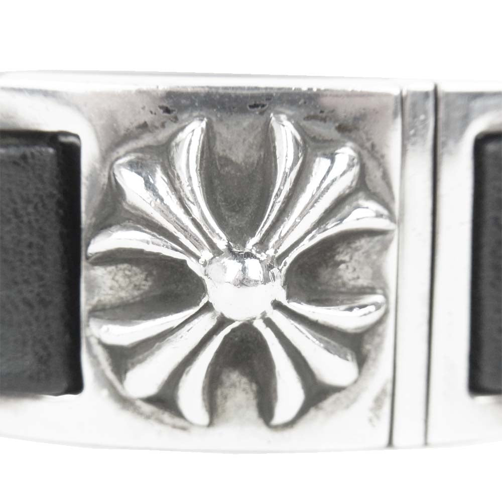 CHROME HEARTS クロムハーツ（原本有） HARNESS CLASP ハーネス クラスプ レザー ブラック系【中古】