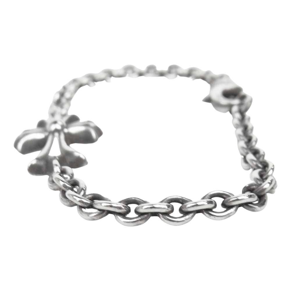 CHROME HEARTS クロムハーツ（原本有） CHN TNY CH CRS NEチェーン w タイニー CHクロス シルバー系【中古】