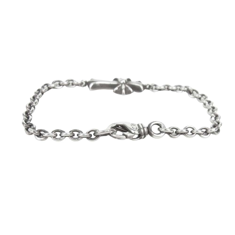 CHROME HEARTS クロムハーツ（原本有） CHN TNY CH CRS NEチェーン w タイニー CHクロス シルバー系【中古】
