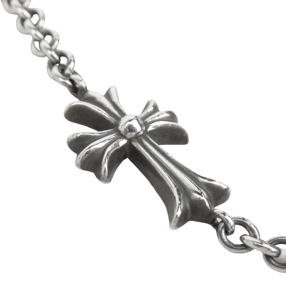 CHROME HEARTS クロムハーツ（原本有） CHN TNY CH CRS NEチェーン w タイニー CHクロス シルバー系【中古】
