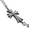 CHROME HEARTS クロムハーツ（原本有） CHN TNY CH CRS NEチェーン w タイニー CHクロス シルバー系【中古】