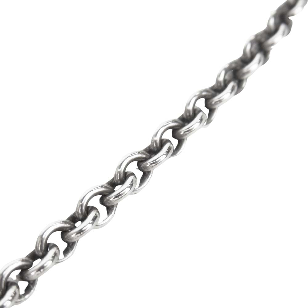 CHROME HEARTS クロムハーツ（原本有） CHN TNY CH CRS NEチェーン w タイニー CHクロス シルバー系【中古】