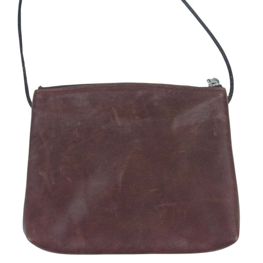ネストローブ コンフェクト Leather Small Sholder Bag レザー ショルダー バッグ ブラウン系【中古】