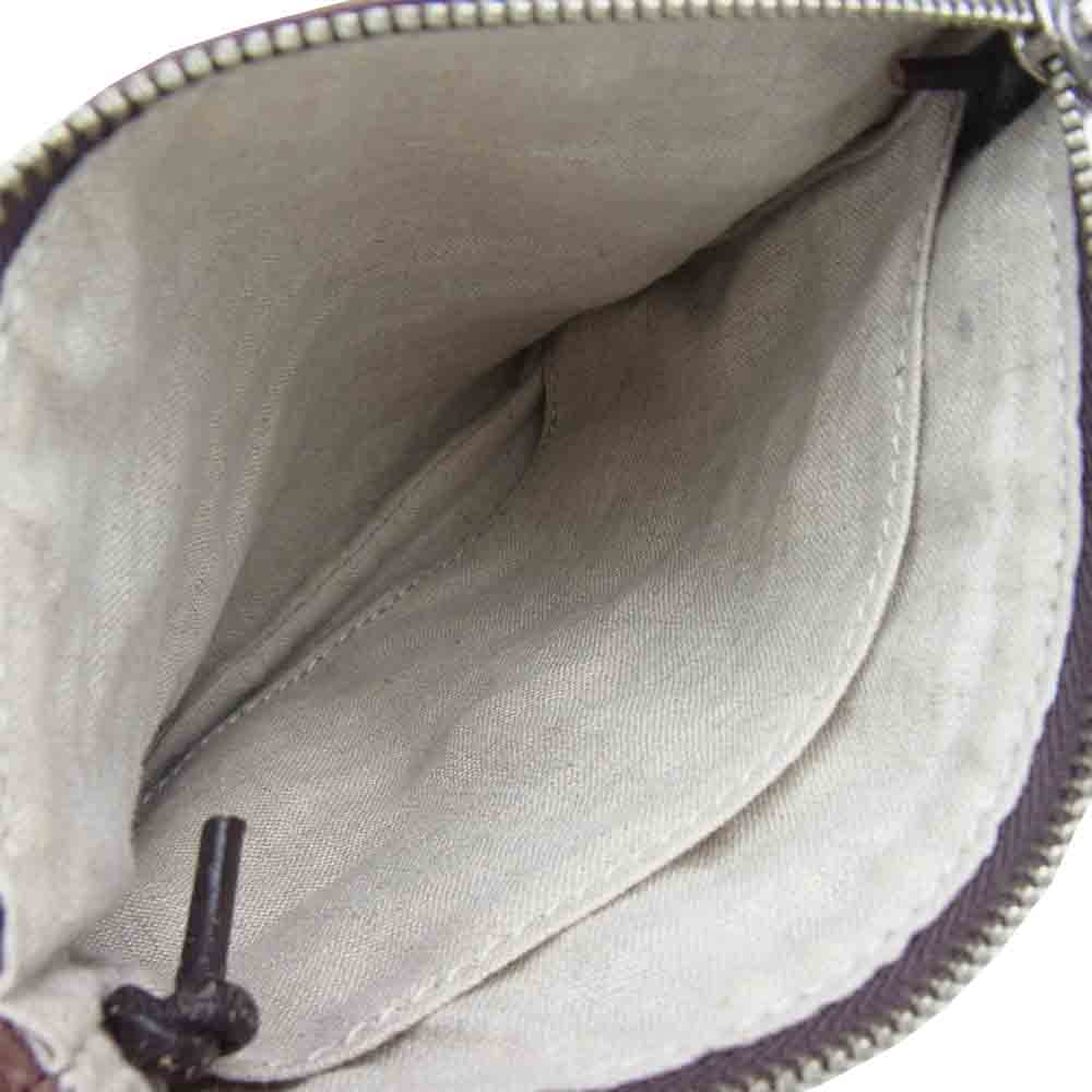 ネストローブ コンフェクト Leather Small Sholder Bag レザー ショルダー バッグ ブラウン系【中古】