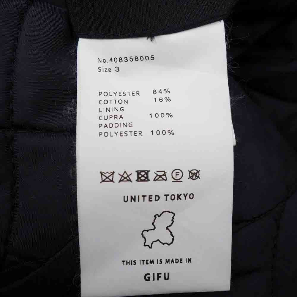 ユナイテッドトウキョウ ハイカウント ウェザー モッズ コート 中綿 コート【中古】