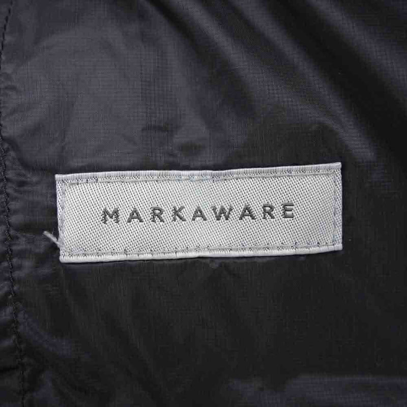 markaware マーカウェア A15C-10BL02A インナー ダウン ベスト ブラック系 2【中古】