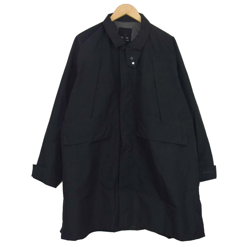 キャプテン サンシャイン 20SS × GOLDWIN Gore-Tex Stand Collar Field Coat ゴールドウィン ゴアテックス フィールド コート ブラック系 M 38【美品】【中古】