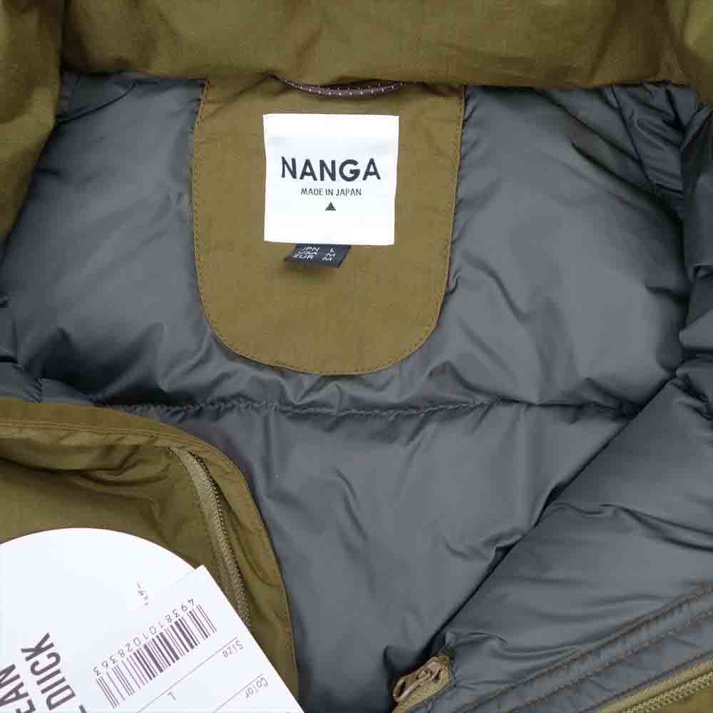 NANGA ナンガ N1TJCYG-1 TAKIBI DOWN JACKET タキビ ダウン ジャケット コヨーテ COYOTE L【新古品】【未使用】【中古】
