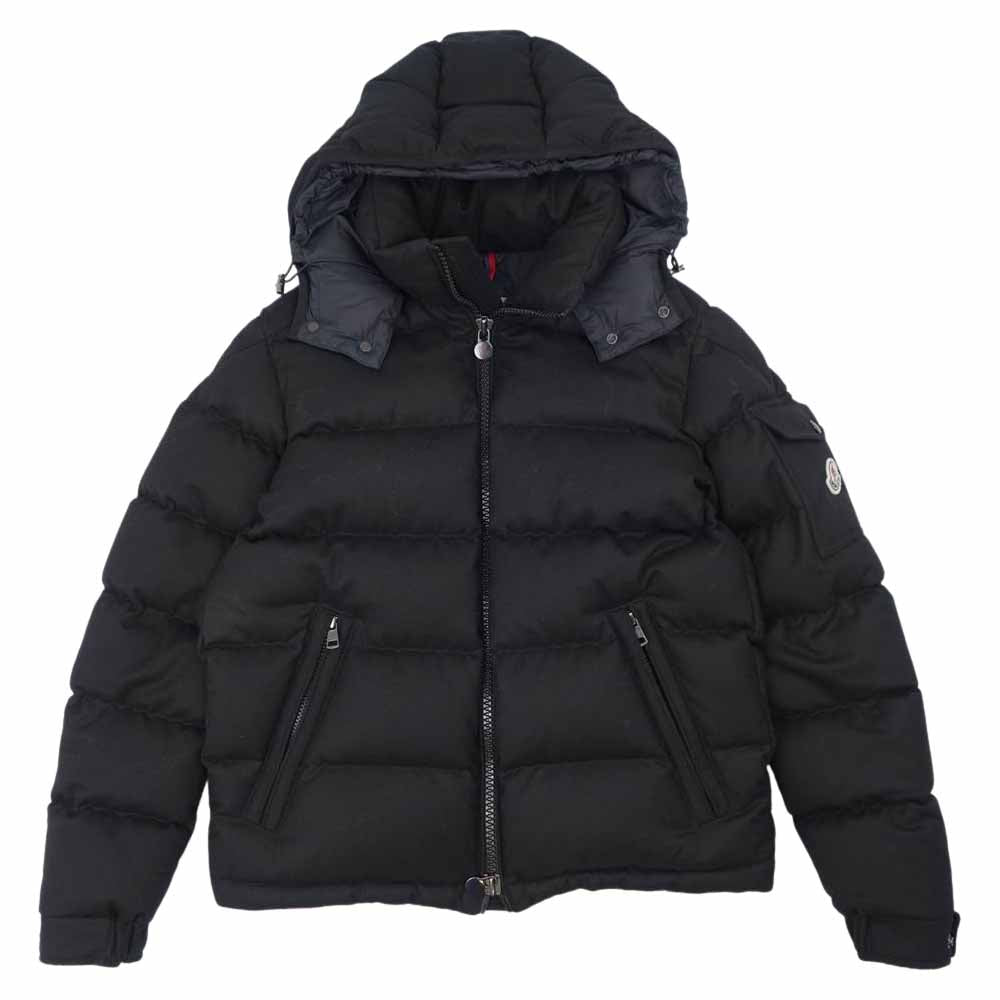 MONCLER モンクレール 国内正規品 MONTGENEVRE モンジュネーブル ダウン ジャケット ブラック系 2【美品】【中古】