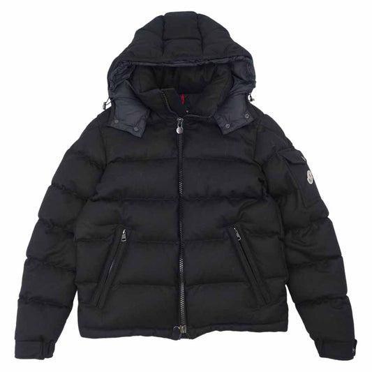 MONCLER モンクレール 国内正規品 MONTGENEVRE モンジュネーブル ダウン ジャケット ブラック系 2【美品】【中古】