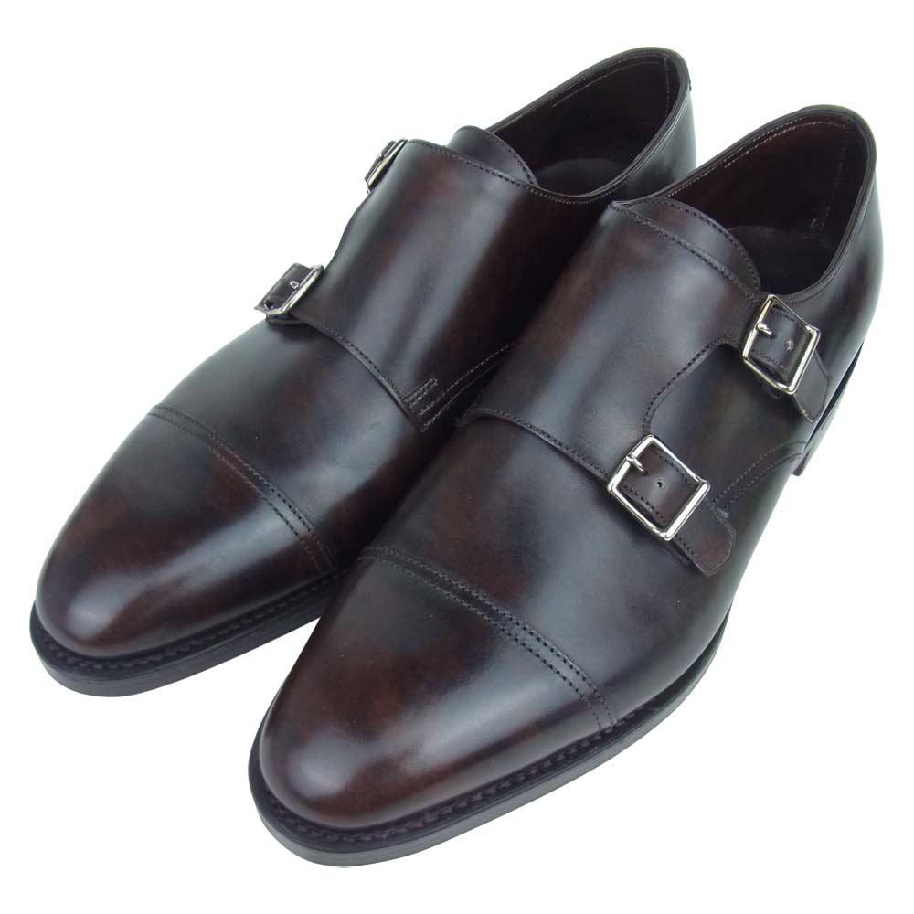 John Lobb ジョンロブ WILLIAM DOUBLE LEATHER ウィリアム レザー シューズ ダークブラウン系【新古品】【未使用】【中古】