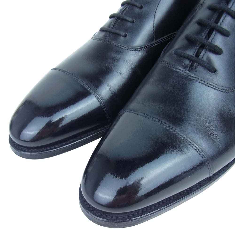 John Lobb ジョンロブ CITY2 SINGLE LEATHER シティ 2 レザー シューズ 7 ブラック系 7【新古品】【未使用】【中古】