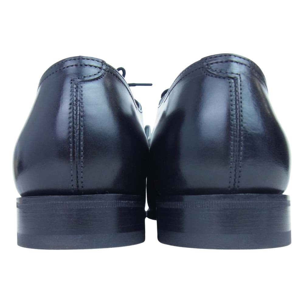 John Lobb ジョンロブ CITY2 SINGLE LEATHER シティ 2 レザー シューズ 8 1/2 ブラック系 8.5【新古品】【未使用】【中古】