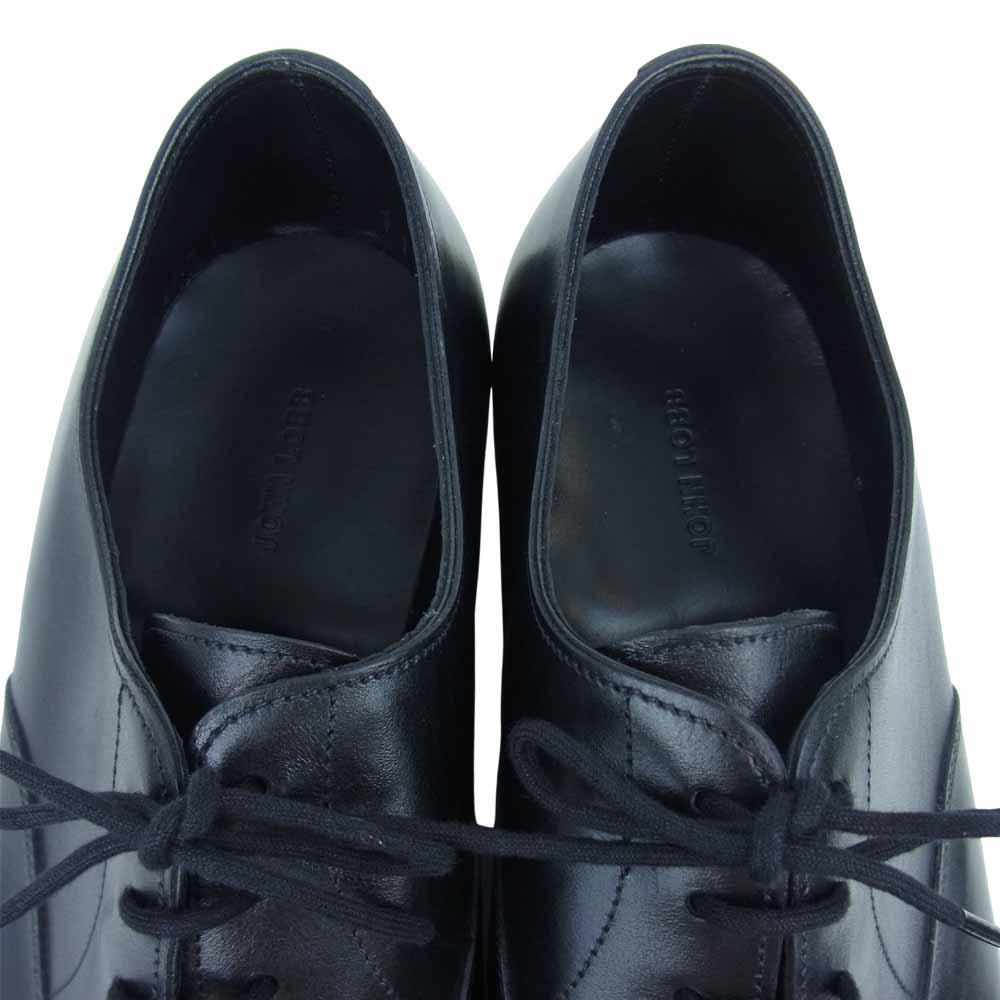 John Lobb ジョンロブ CITY2 SINGLE LEATHER シティ 2 レザー シューズ 9 ブラック系 9【新古品】【未使用】【中古】