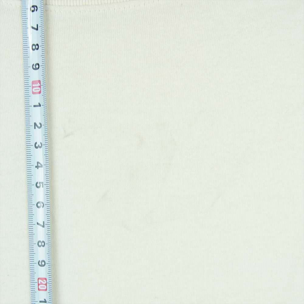 FEAR OF GOD フィアオブゴッド ESSENTIALS エッセンシャルズ バックプリント 長袖 Tシャツ カットソー オフホワイト系 M【中古】