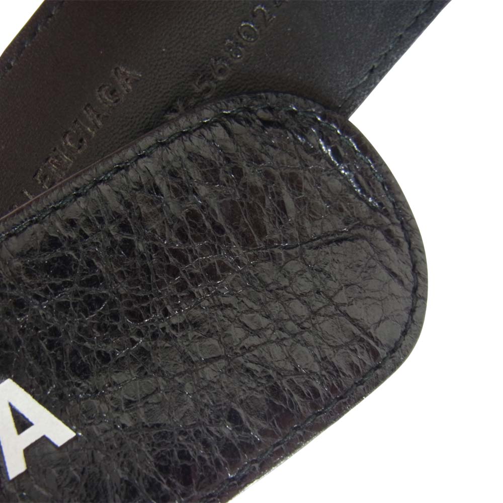 BALENCIAGA バレンシアガ 469170 CYCLE BRACELET サイクル ブレスレット ブラック系【美品】【中古】