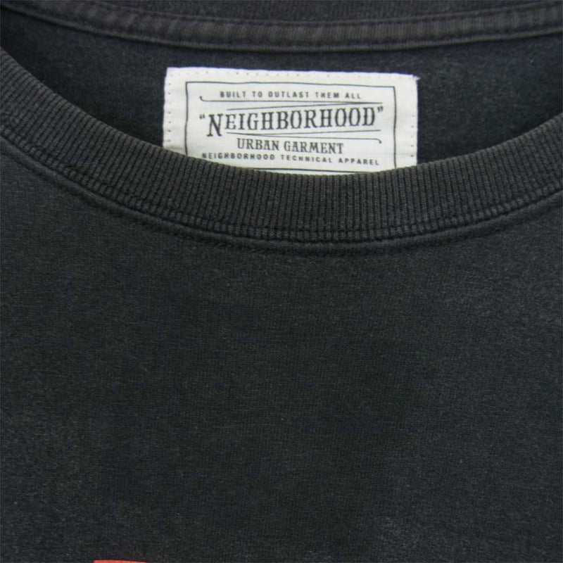 NEIGHBORHOOD ネイバーフッド ARMY プリント Tシャツ ブラック系 S【中古】