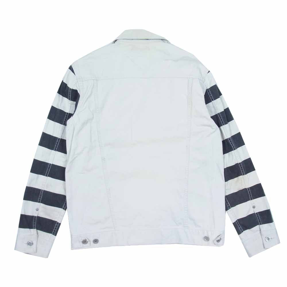 NEIGHBORHOOD ネイバーフッド 122AQNH-JKM02 STOCKMAN ストックマン アームボーダー ジャケット ライトグレー系 M【中古】