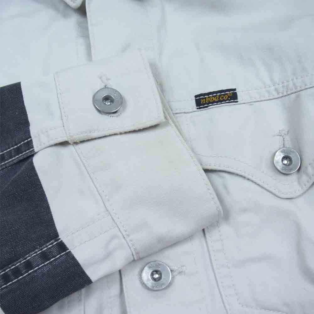 NEIGHBORHOOD ネイバーフッド 122AQNH-JKM02 STOCKMAN ストックマン アームボーダー ジャケット ライトグレー系 M【中古】