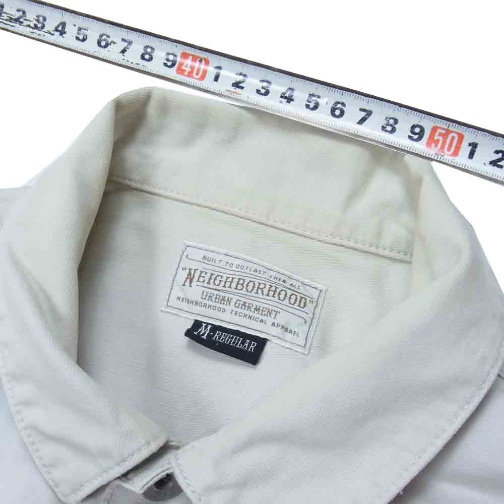 NEIGHBORHOOD ネイバーフッド 122AQNH-JKM02 STOCKMAN ストックマン アームボーダー ジャケット ライトグレー系 M【中古】