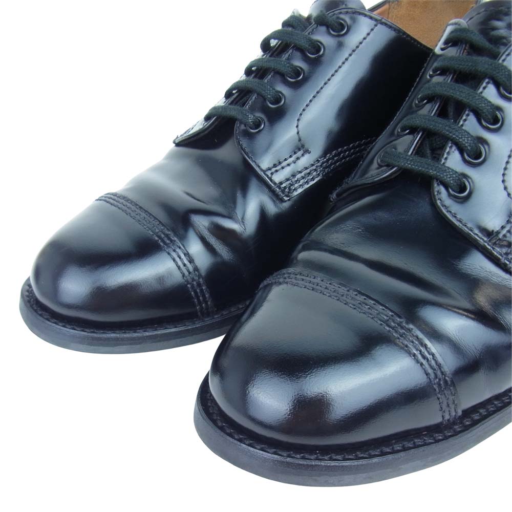 SANDERS サンダース Military Derby Shoe ミリタリー ダービー シューズ ブラック系 5【中古】