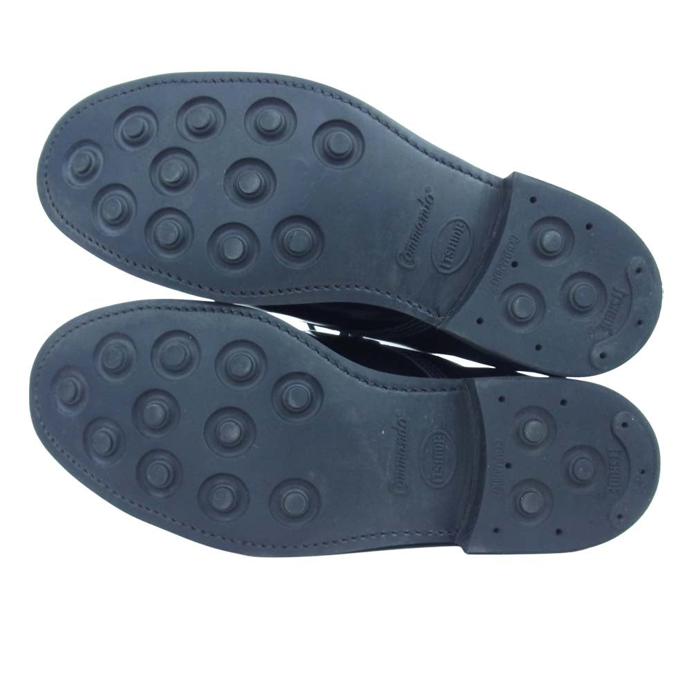 SANDERS サンダース Military Derby Shoe ミリタリー ダービー シューズ ブラック系 5【中古】
