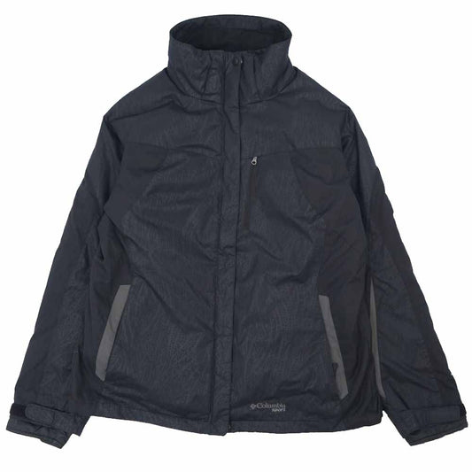 Columbia コロンビア Interchange Jacket インナー付き インターチェンジ ジャケット ブラック系 XL【中古】