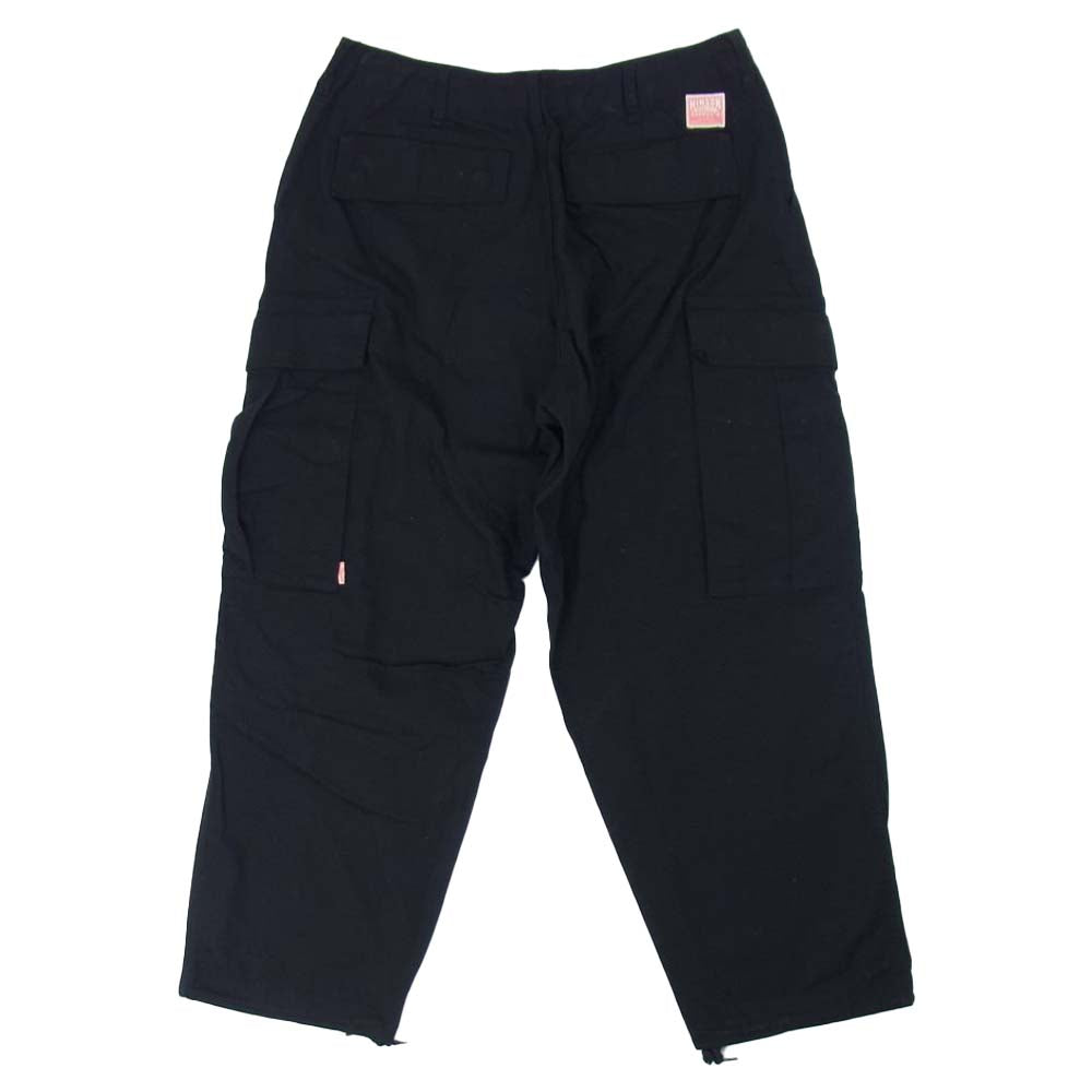 ヒンソン カーゴパンツ リップストップ ブラック系【中古】