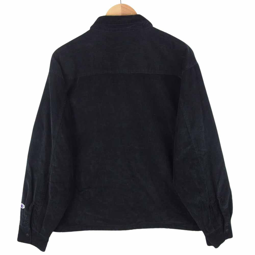 Champion チャンピオン コーデュロイ コーチ ジャケット ブラック系 M【中古】