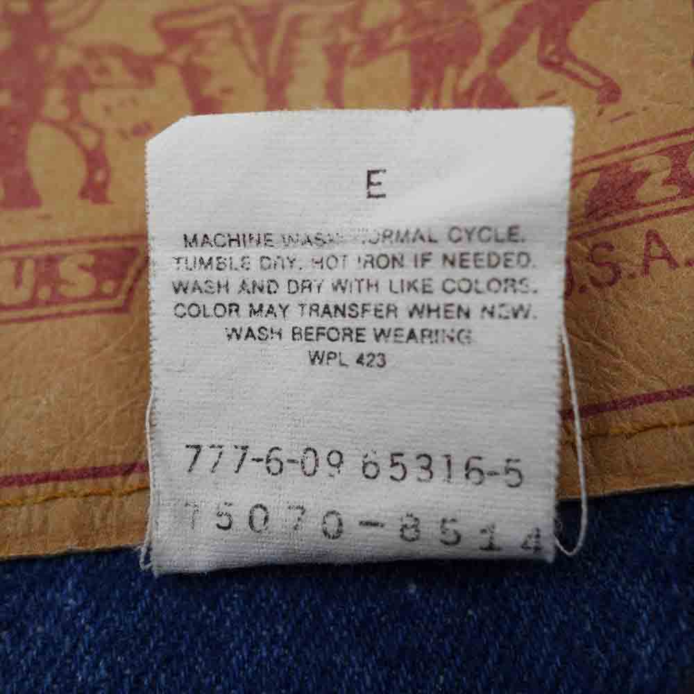 Levi's リーバイス 90s デニム コート 襟 コーデュロイ【中古】