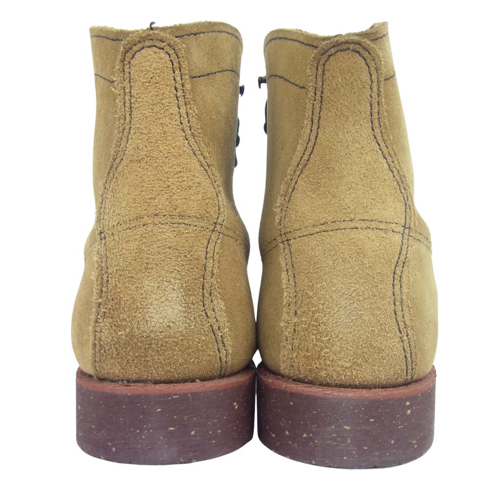 RED WING レッドウィング 2997 ラインマン ブーツ スウェード ライトブラウン系 US7 UK6 EU39 CM25【極上美品】【中古】