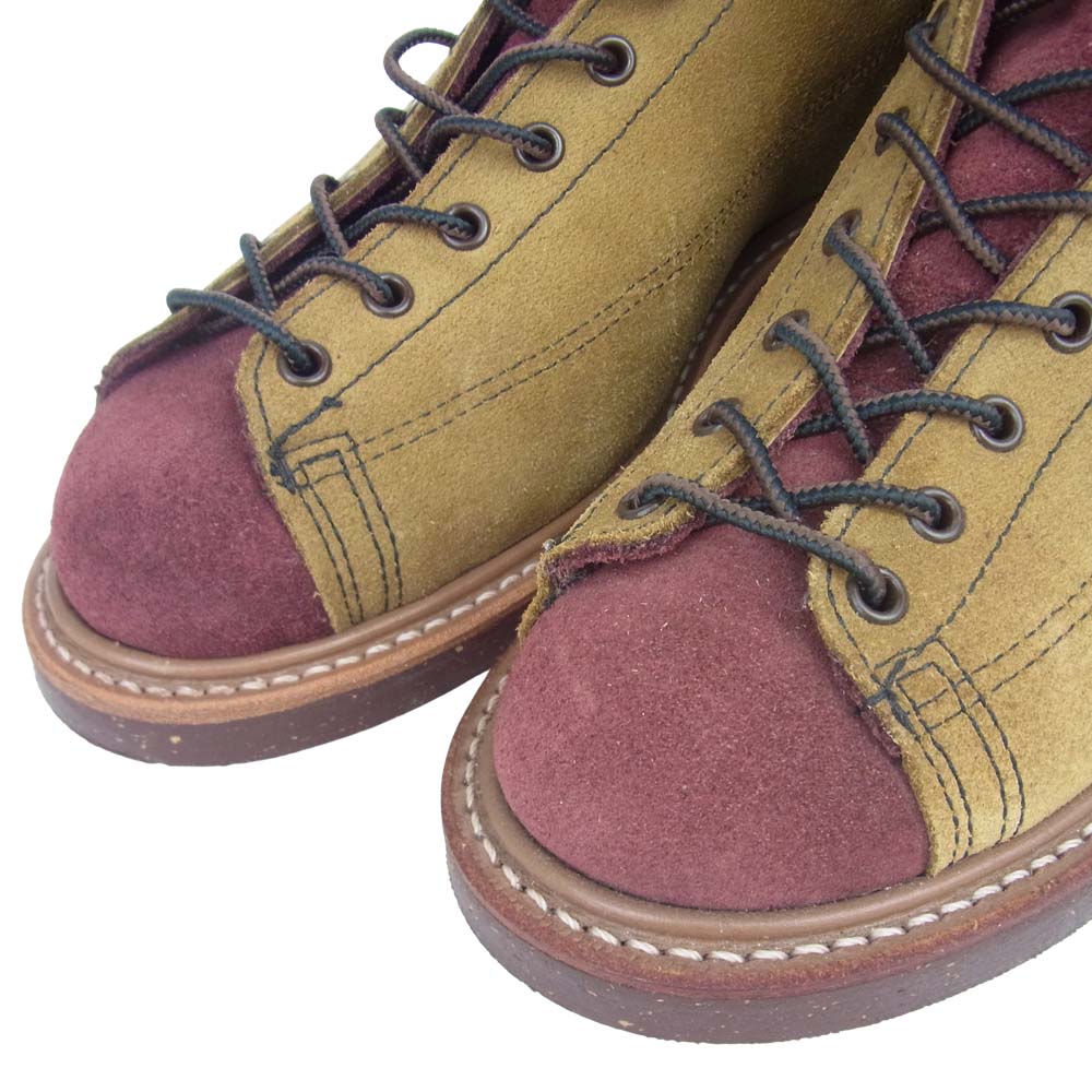 RED WING レッドウィング 2997 ラインマン ブーツ スウェード ライトブラウン系 US7 UK6 EU39 CM25【極上美品】【中古】