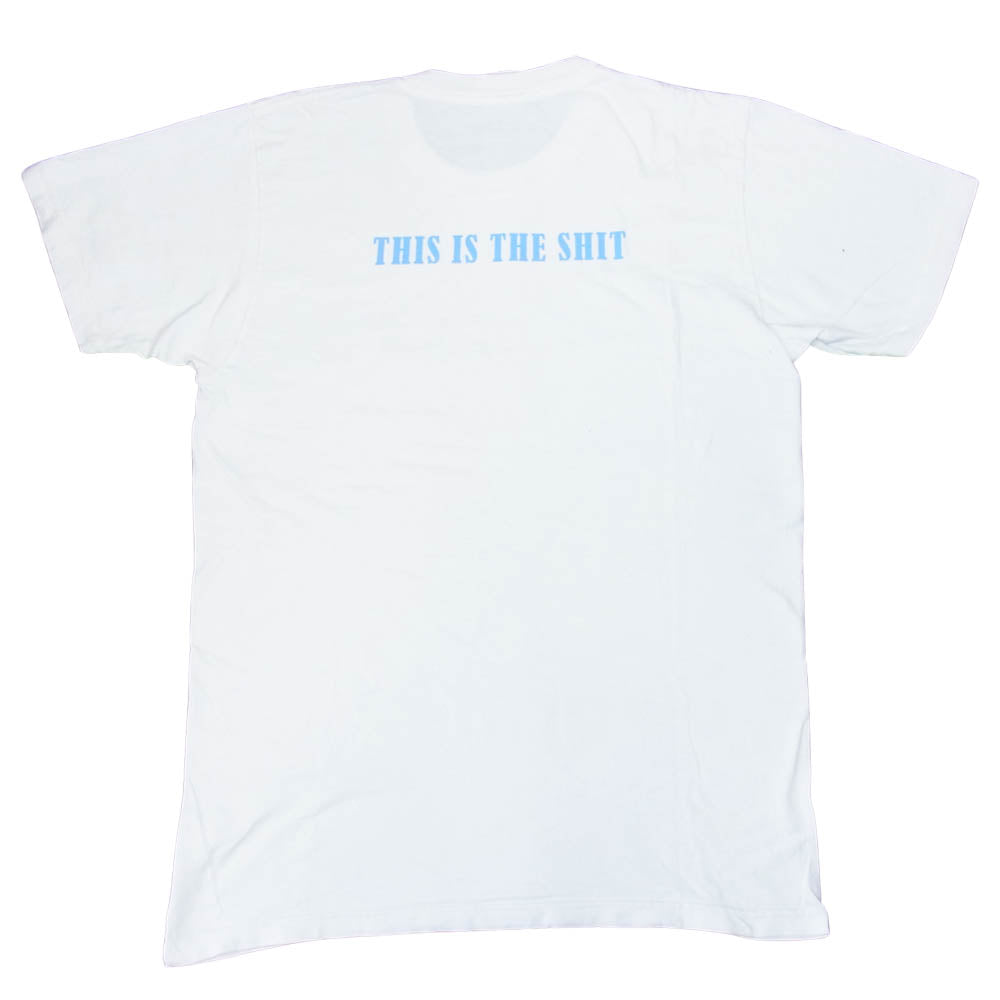 Supreme シュプリーム 16SS THIS IS THE SHIT TEE ロゴ プリント 半袖 Tシャツ  ホワイト系 M【中古】