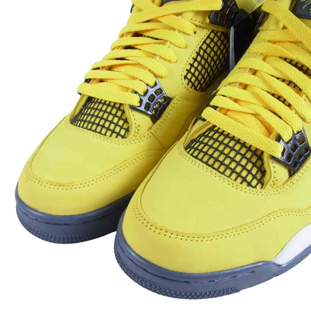 NIKE ナイキ CT8527-700 AIR JORDAN 4 RETRO TOUR YELLOW ツアーイエロー イエロー系 28cm【新古品】【未使用】【中古】