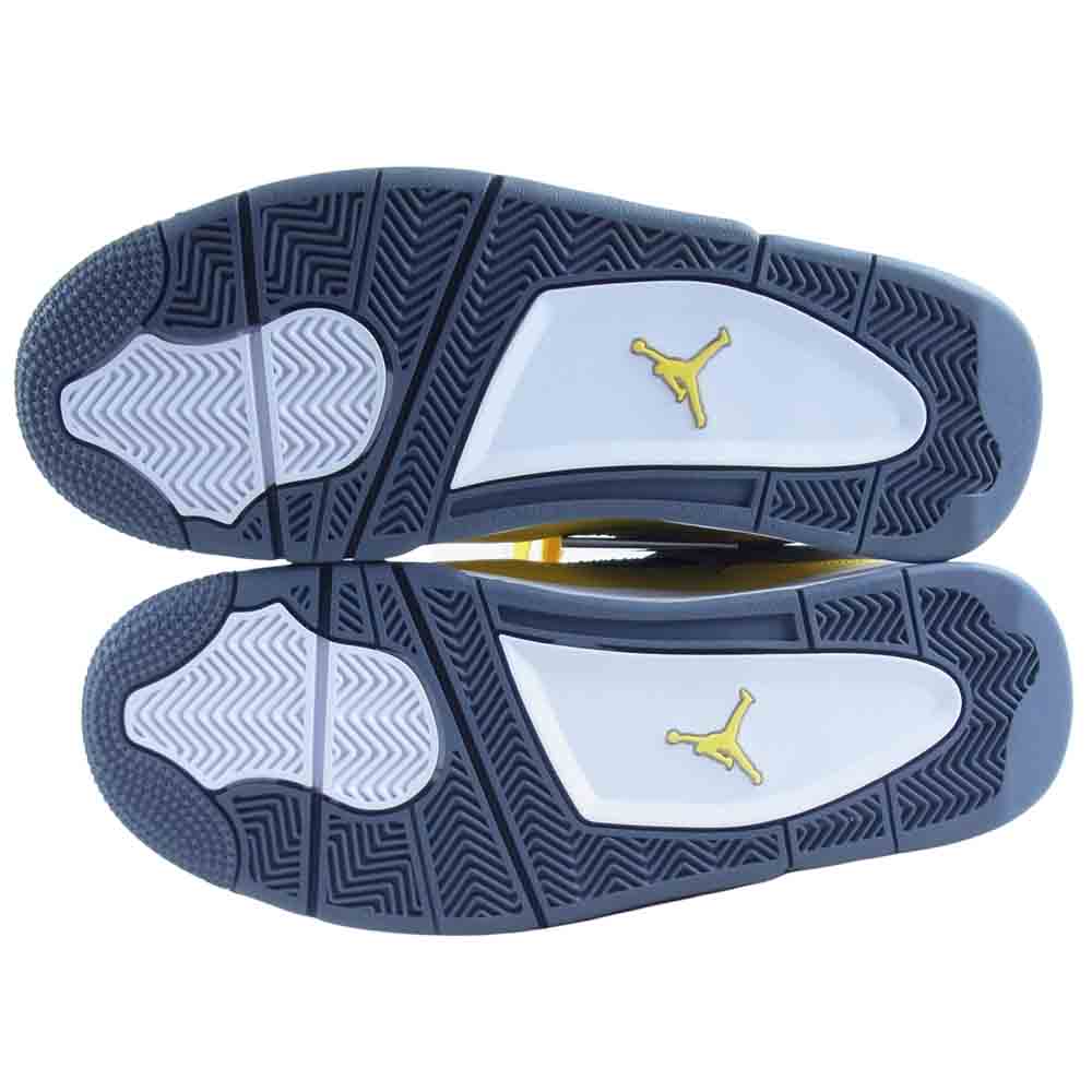 NIKE ナイキ CT8527-700 AIR JORDAN 4 RETRO TOUR YELLOW ツアーイエロー イエロー系 28cm【新古品】【未使用】【中古】