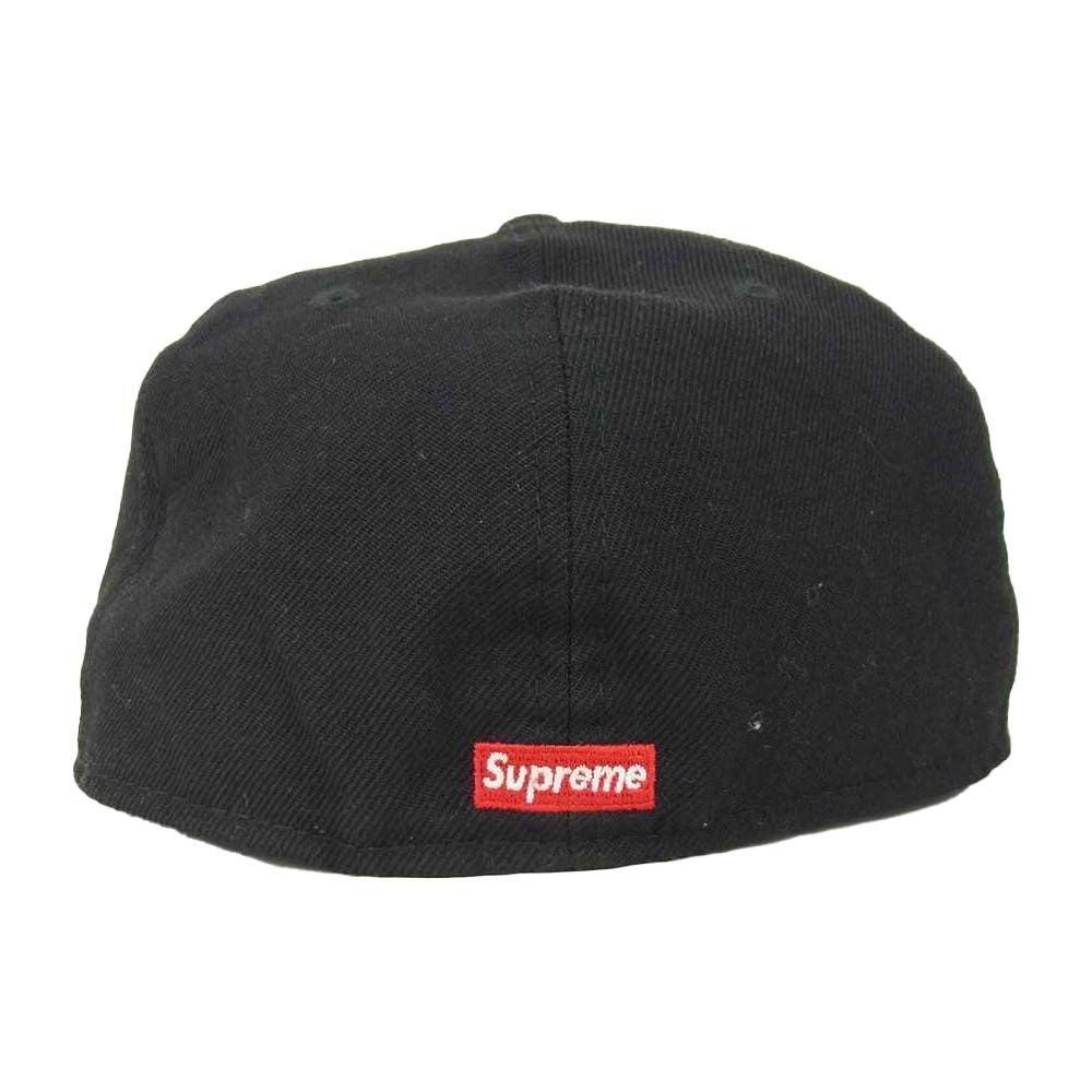 Supreme シュプリーム 18AW × NEW ERA ニューエラ CLASSIC SCRIPT CAP ブラック系【中古】