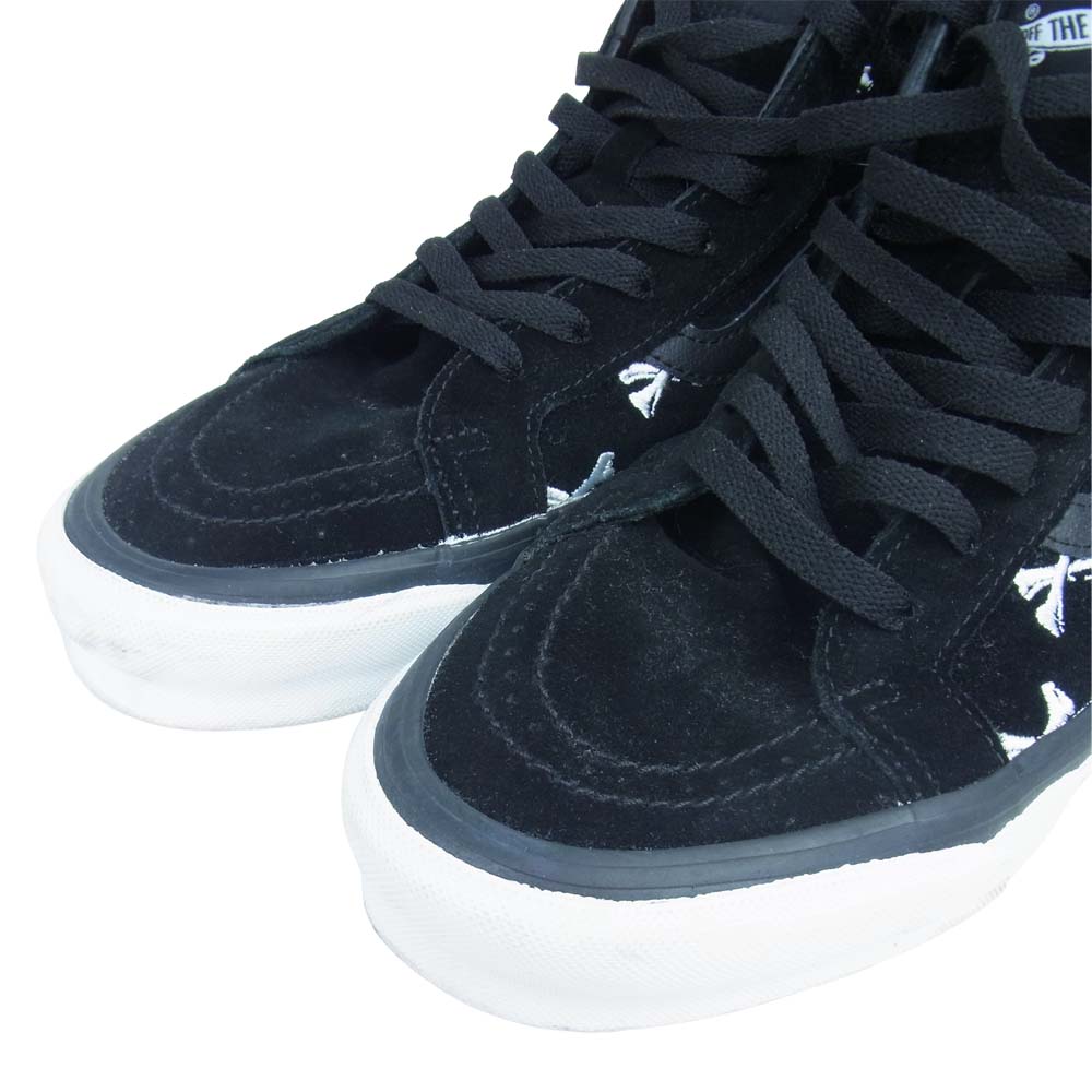 WTAPS ダブルタップス × VANS VAULT SK8-HI クロス ボーン ブラック系 28.5cm【中古】