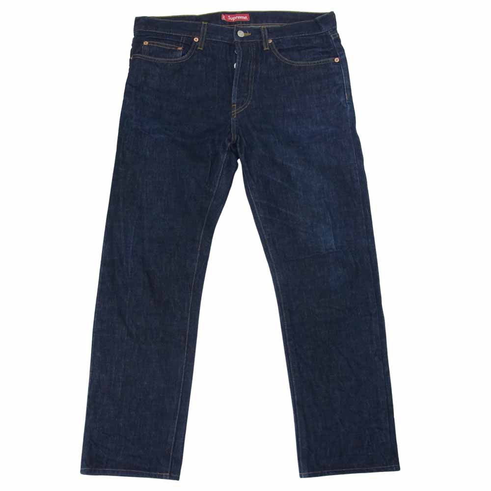 Supreme シュプリーム セルビッチ デニム パンツ インディゴブルー系 34【中古】