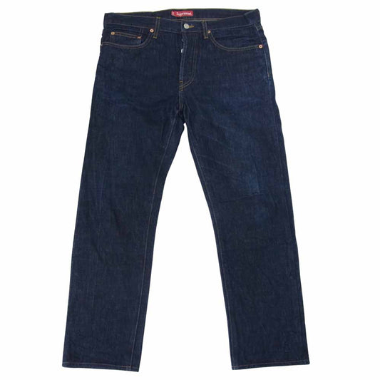 Supreme シュプリーム セルビッチ デニム パンツ インディゴブルー系 34【中古】