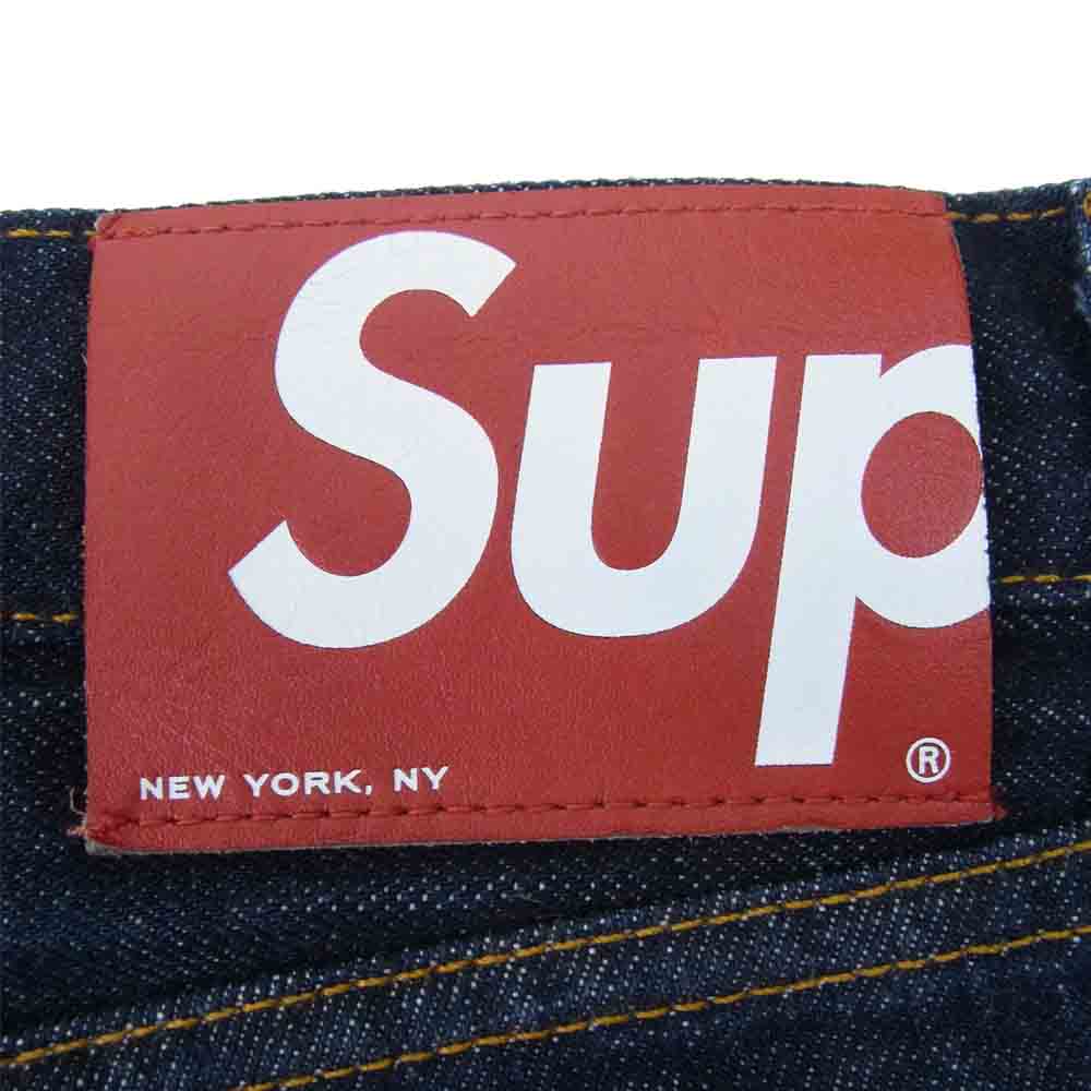 Supreme シュプリーム セルビッチ デニム パンツ インディゴブルー系 34【中古】