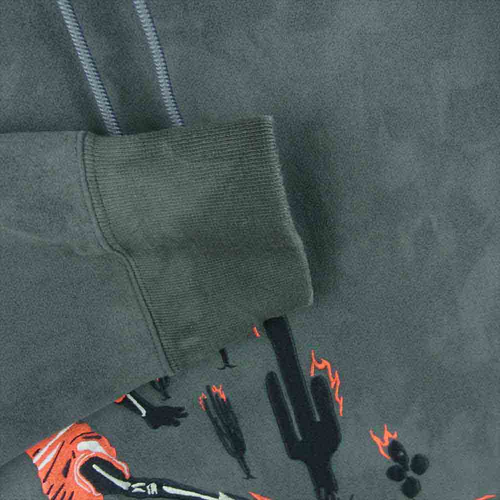 NIKE ナイキ 19AW CN3422-222 × Travis Scott トラビス スコット M J NRG TS WASH SUEDE PO マイケル ジョーダン ウォッシュ スエード プルオーバー グレー系 L【中古】