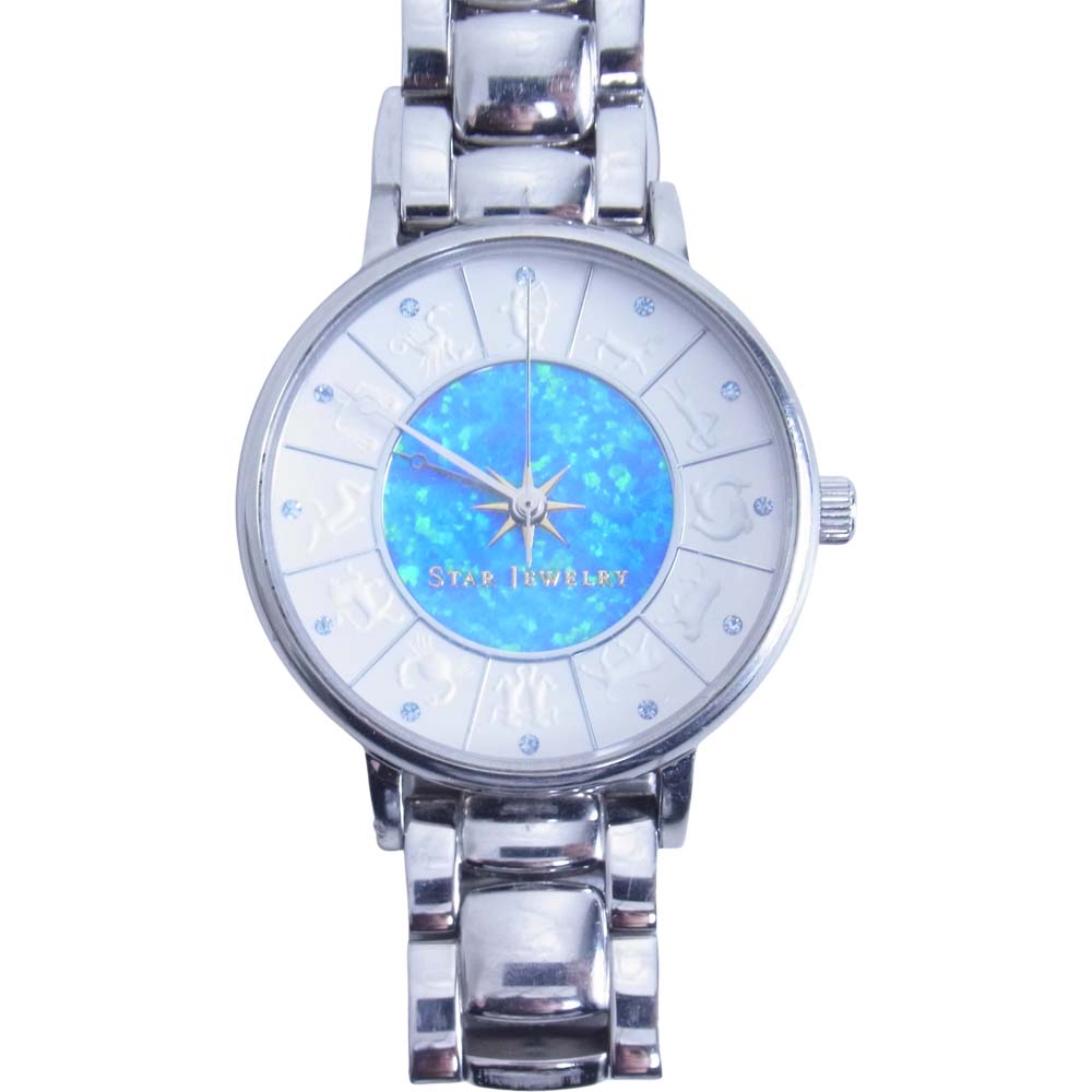 スタジュエリー 2019 ２SW1037 クリスマス限定モデル 12星座 腕時計 ウォッチ シルバー系【中古】